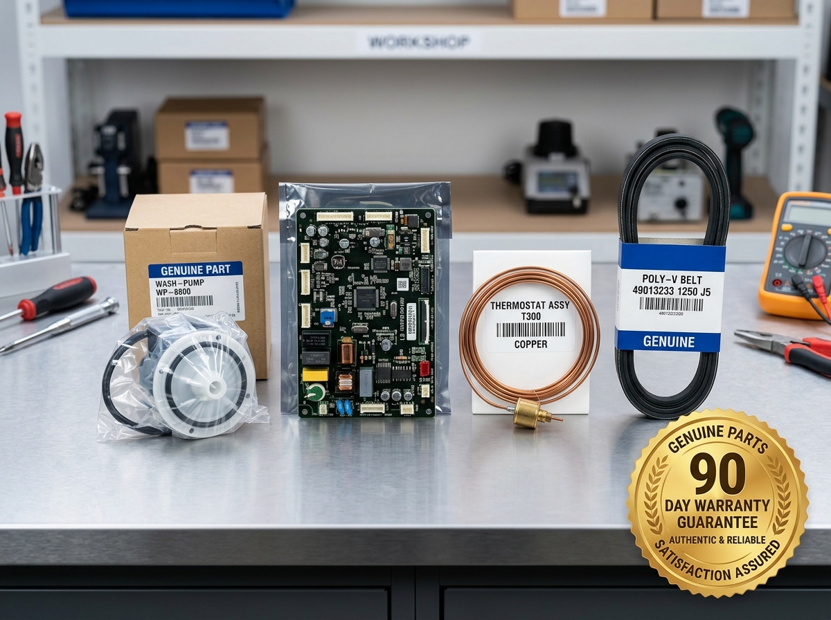 100% Genuine Appliance Spare Parts with 90-Day Warranty